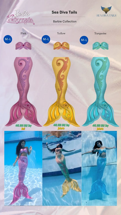 Mermaid Tail Rental - DiveArts Academy