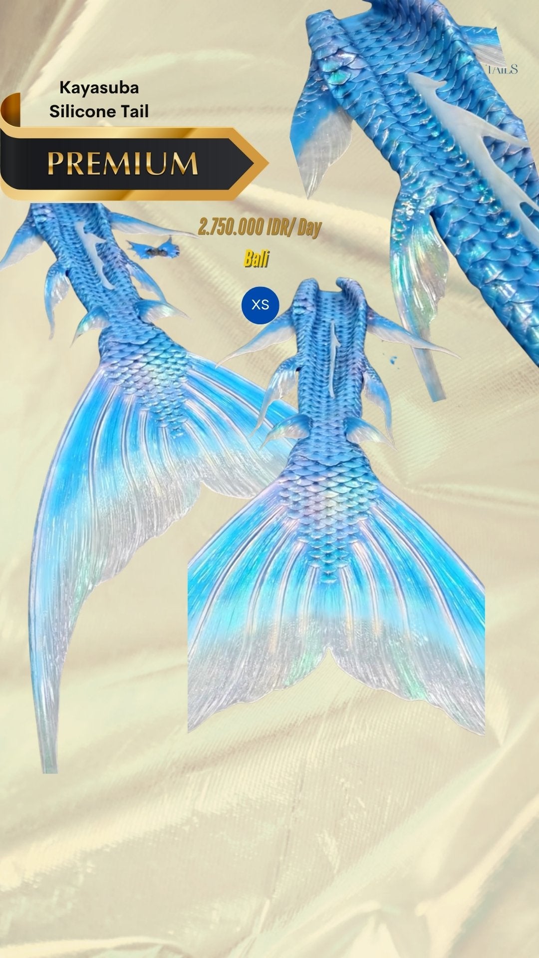 Silicone Mermaid Tail Rental - DiveArts Academy