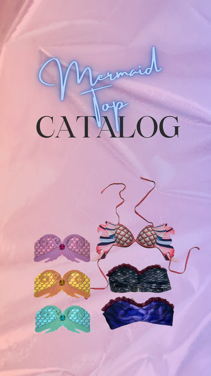 Mermaid Tops & Crowns Rental - DiveArts Academy