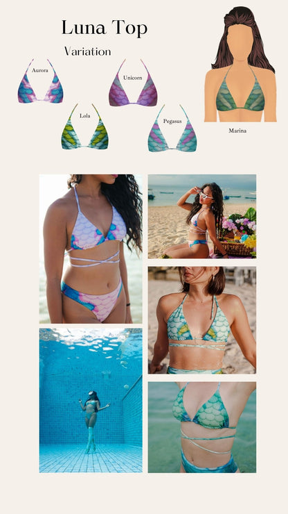 Mermaid Tops & Crowns Rental - DiveArts Academy