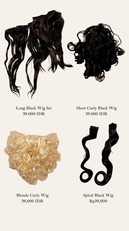 Props & Wigs Rental - DiveArts Academy